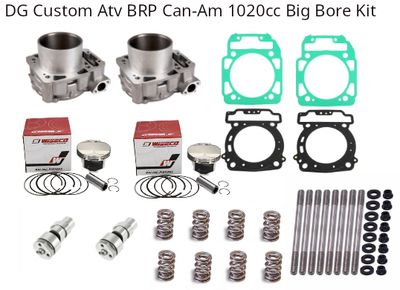 DG Custom Atv 1020cc Big Bore Kit - Can-Am Outlander/Renegade 1000