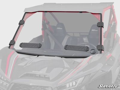 SuperatvKawasaki Teryx KRX 1000 Scratch Resistant Vented Full Windshield