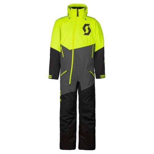 SCOTT BACK-X DRYO MONOSUIT GREY/NEON YELLOW