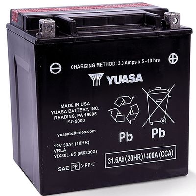 BATTERY YUASA YIX30L-BS