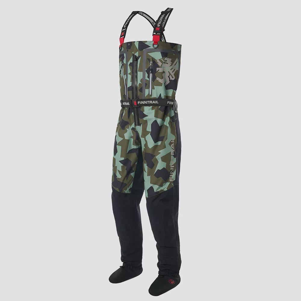 Finntrail SPEEDMASTER-ZIP CamoArmy 1529 Waders
