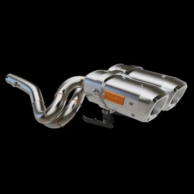 RJWC Can-Am Renegade G2 XMR Dual centered slip on exhaust
