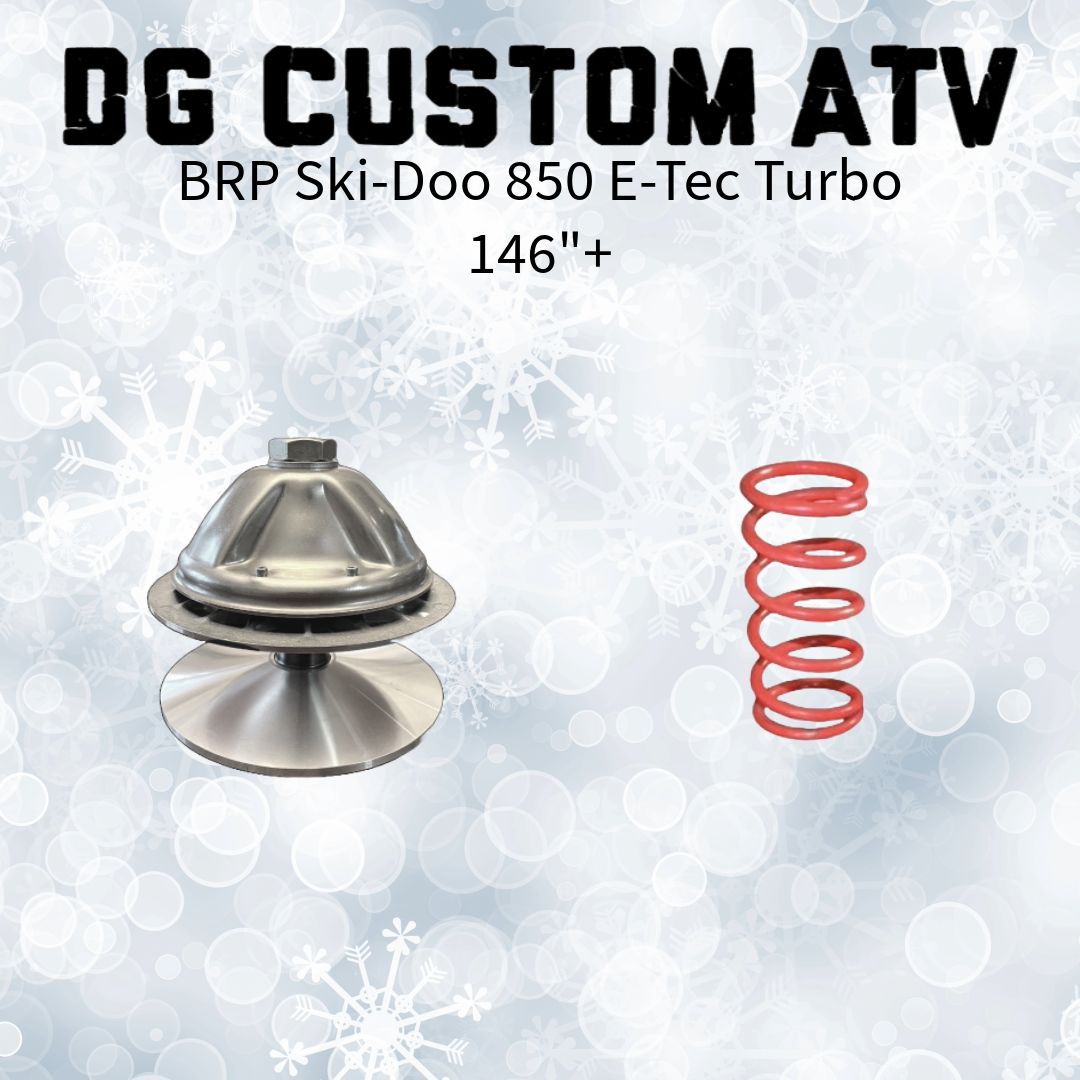 DG CUSTOM CLUTCH KIT SKI-DOO 850 E-TEC TURBO 146&quot;+ UP, WITH HELIX: No, WITH CLUTCH PULLER: No, WITH CLUTCH COMPRESSION TOOL: No