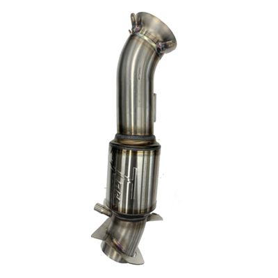 JAWS EXHAUST ROWDY MUFFLER STAINLESS STEEL - SKI-DOO 850 E-TEC TURBO R GEN 5