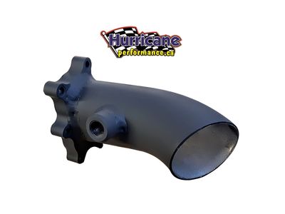 Hurricane Aluminum Side Exit Exhaust -  AC 9000 - Sidewinder