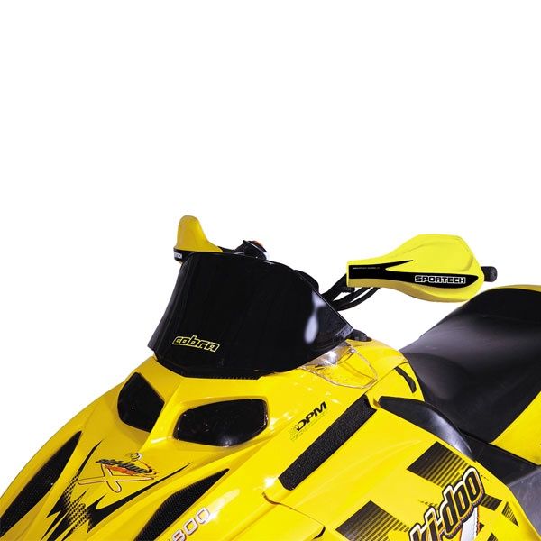 COBRA WINDSHIELD 9.5&quot; BLACK SKI-DOO