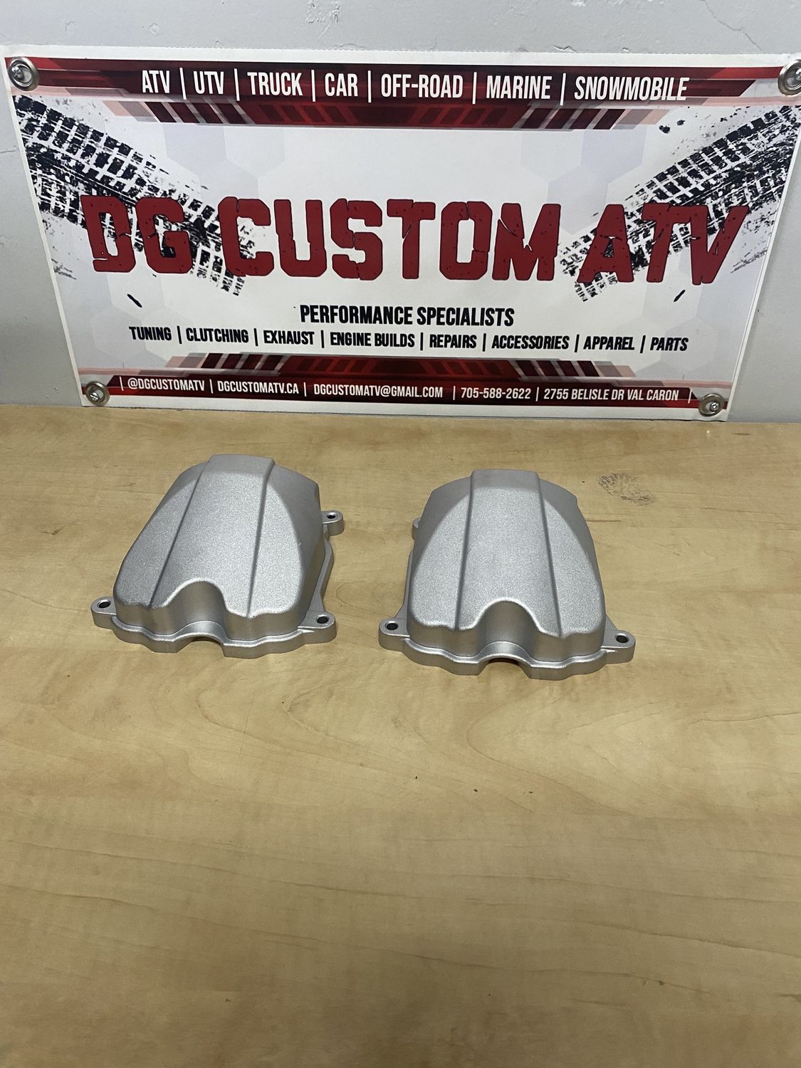 DG Custom Atv Aluminum Valve Covers - Can-Am 500/570/650/800/850/1000, do you need valve cover gasket?: No
