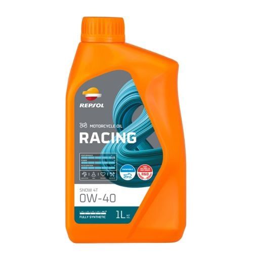 Repsol Synthetic 0W40 Engine Oil Racing Snow 4T