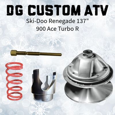 DG Custom Cvtech Clutch Kit - Ski-Doo Renegade 137&quot; 900 Ace Turbo R (Precision EFI Stage 2)