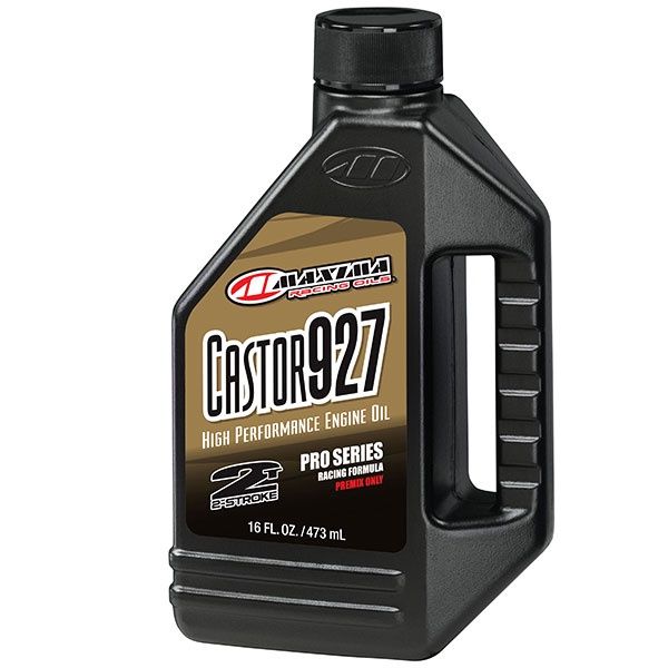 Maxima Racing Oils Castor 927 Racng Premix 2 Stroke Oil, Size: 16oz Bottle