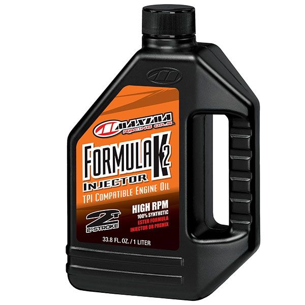 Maxima Racing Oils Formula K2 Injector Synthetic 2 Stroke Oil, Size: 1L Bottle