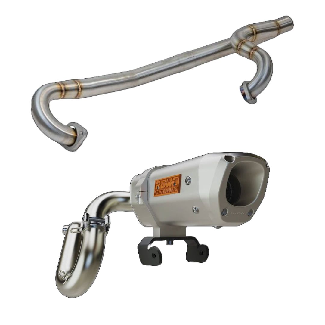 RJWC Complete Exhaust System Single APX -  Can-Am Renegade XMR G2