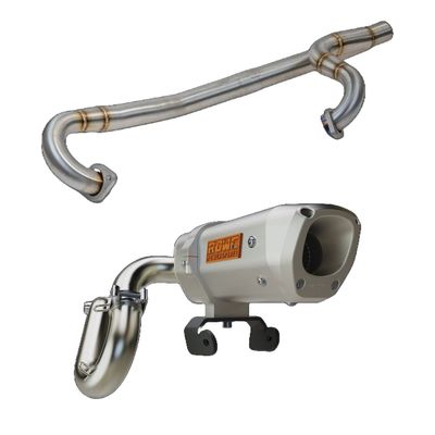 RJWC Complete Exhaust System Single APX -  Can-Am Renegade XMR G2