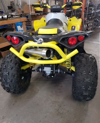 Empire Industries Megaphone Slip On Single Exhaust - Can-Am Renegade XMR G2