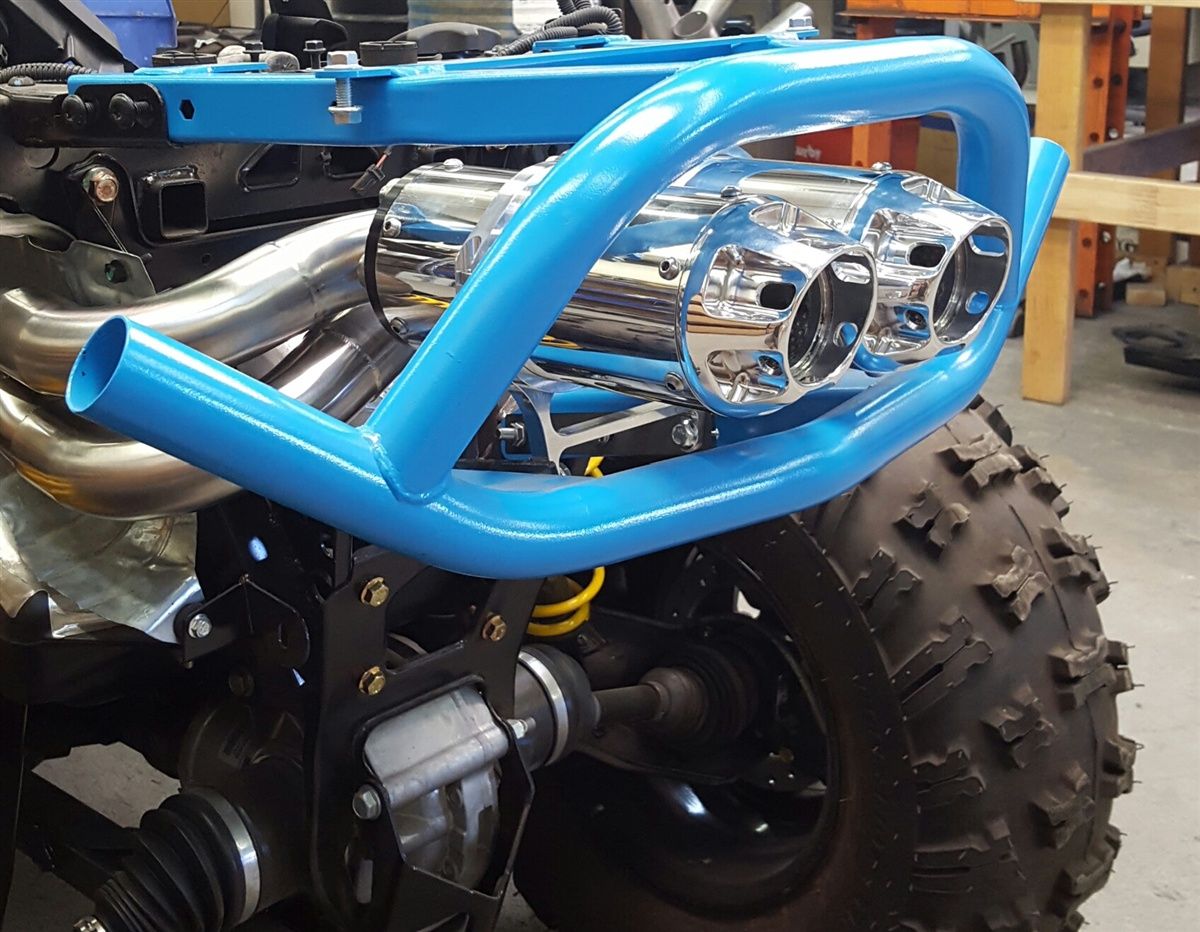 Empire Industries Dual Slip On Exhaust - Can-Am Renegade XMR G2