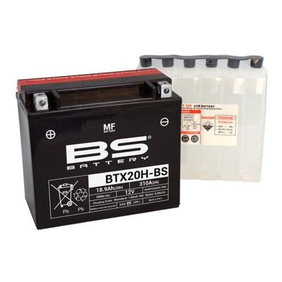 BS BATTERY BTX20H-BS MAINTENANCE FREE 12V