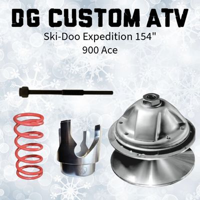 DG Custom Clutch Kit - Ski-Doo Expedition 154&quot; 900 Ace (Precision EFI Stage 1)