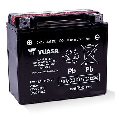 YUASA AGM Battery YTX20-BS