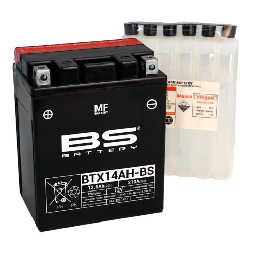 BS BATTERY BTX14AH-BS