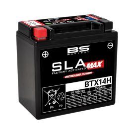 BS BATTERY BTX14H SLA MAX FACTORY ACTIVATED