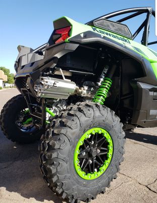 Empire Industries Kawasaki Teryx KRX 1000 Dual Slip On Exhaust