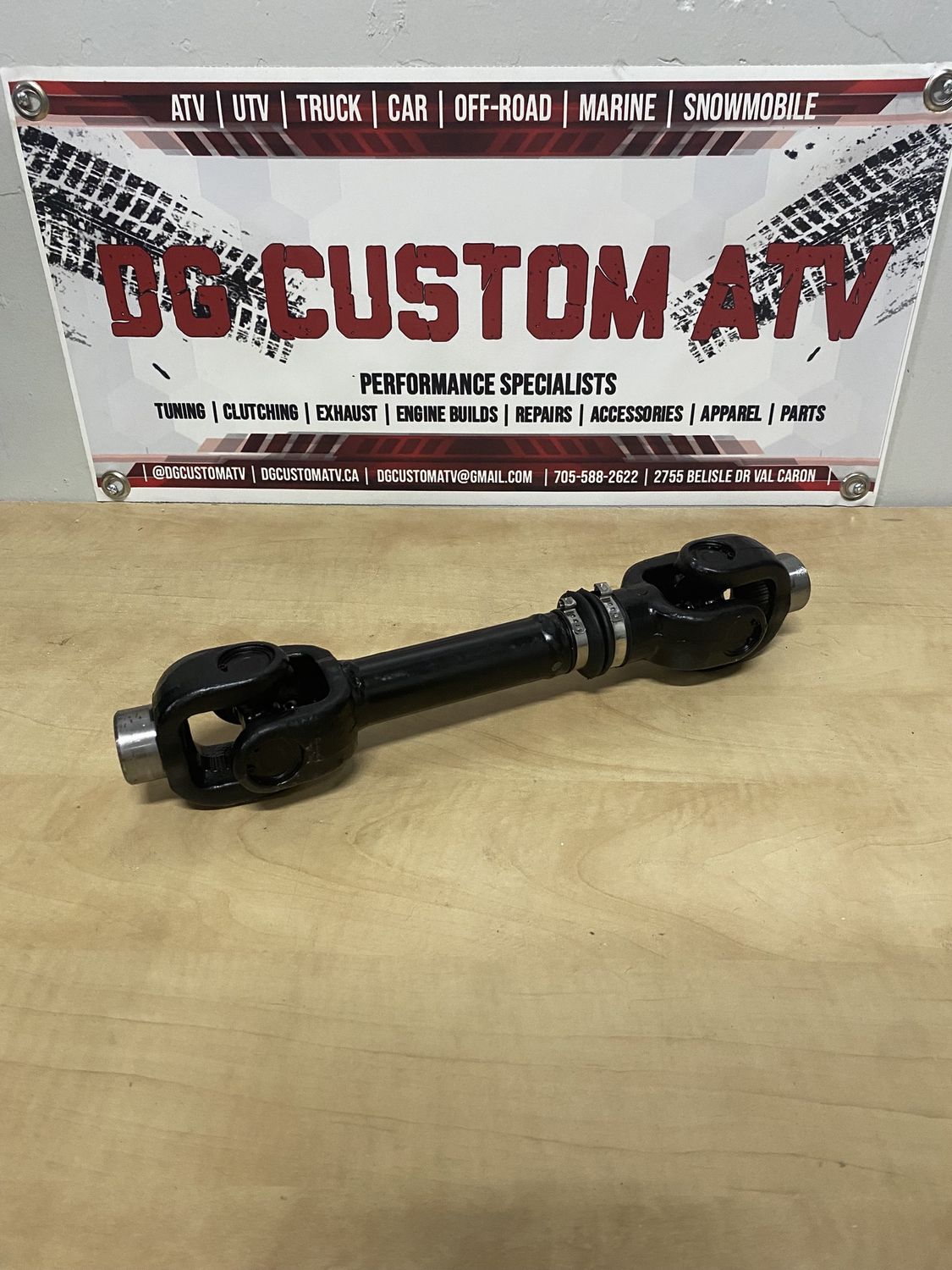DG CUSTOM ATV REAR DRIVE SHAFT - BRP CAN-AM OUTLANDER/RENEGADE 500/570/650/800/850/1000 703500855, 705501406, 705501415, 703500925, 703500986