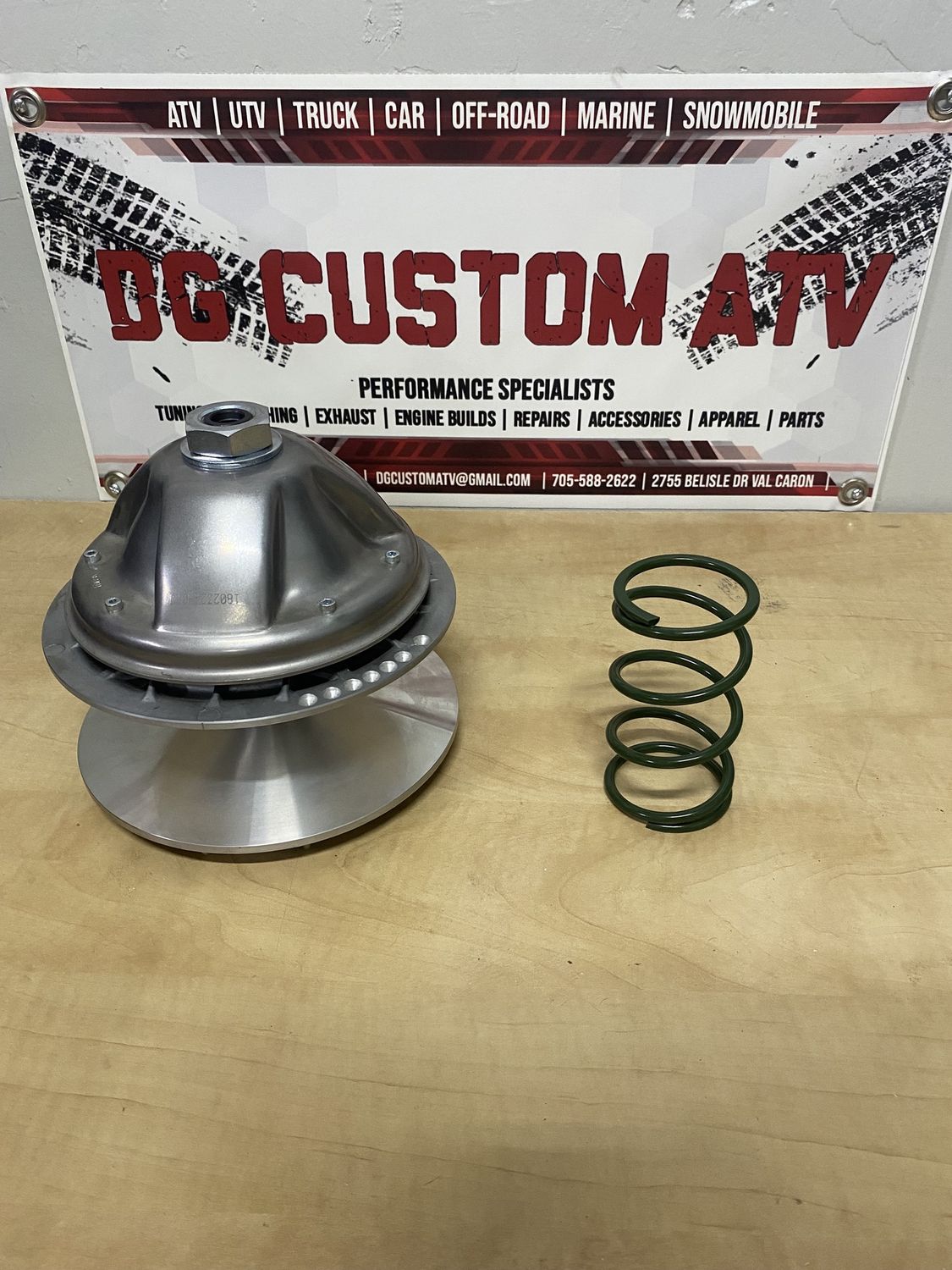 DG Custom ATV Cvtech Powerbloc Clutch Kit - Can-Am Defender HD8