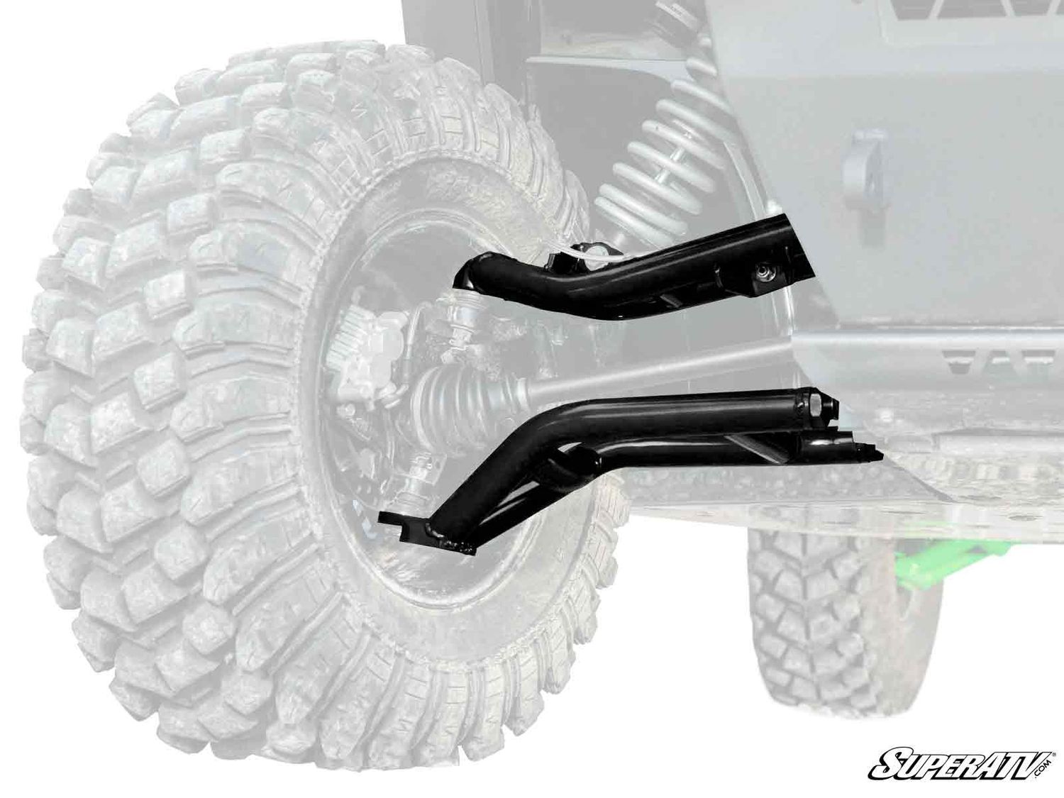 Superatv Kawasaki Teryx S Atlas Pro 1.5&quot; Forward Offset A-Arms, Colour: Black