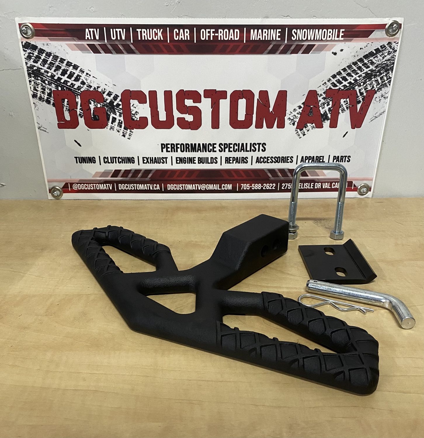 DG Custom Atv ATV/SXS Hitch Step (2&quot; Receiver)