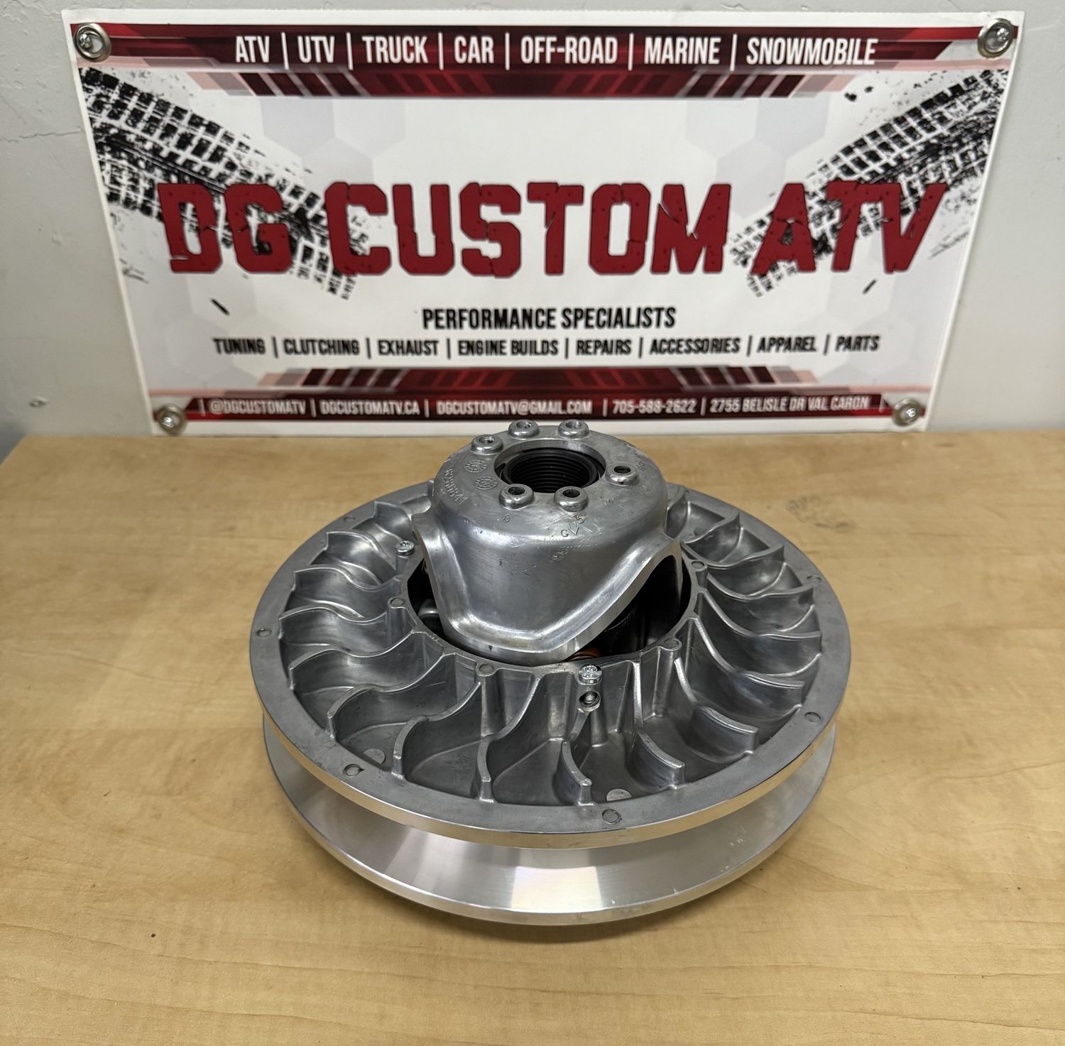 DG Custom ATV Secondary Clutch - Can-Am Maverick X3/Defender/Commander
