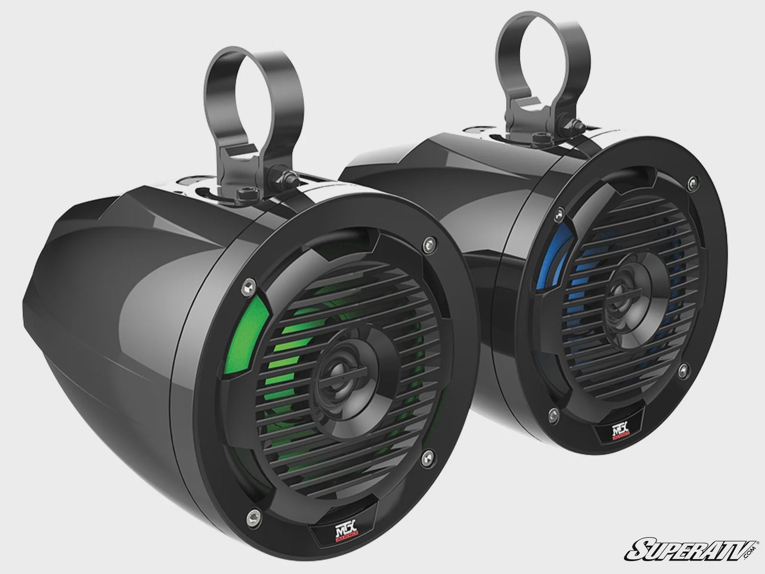 MTX MUD65PL 6.5&quot; UTV Speakers with LED Lights