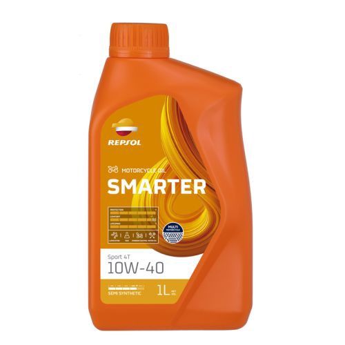 Repsol Semi-Synthetic 10W40 Engine Oil Sport 4T, Option: 1 Liter