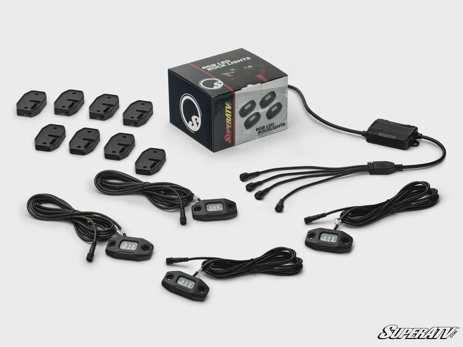 Superatv RGB Rock Light Kit