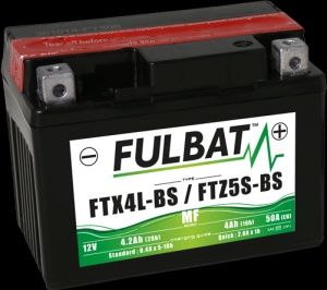 FULBAT Maintenance Free Battery FTX4L-BS