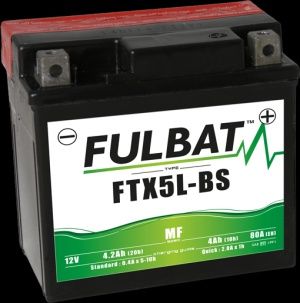 FULBAT Maintenance Free Battery FTX5L-BS