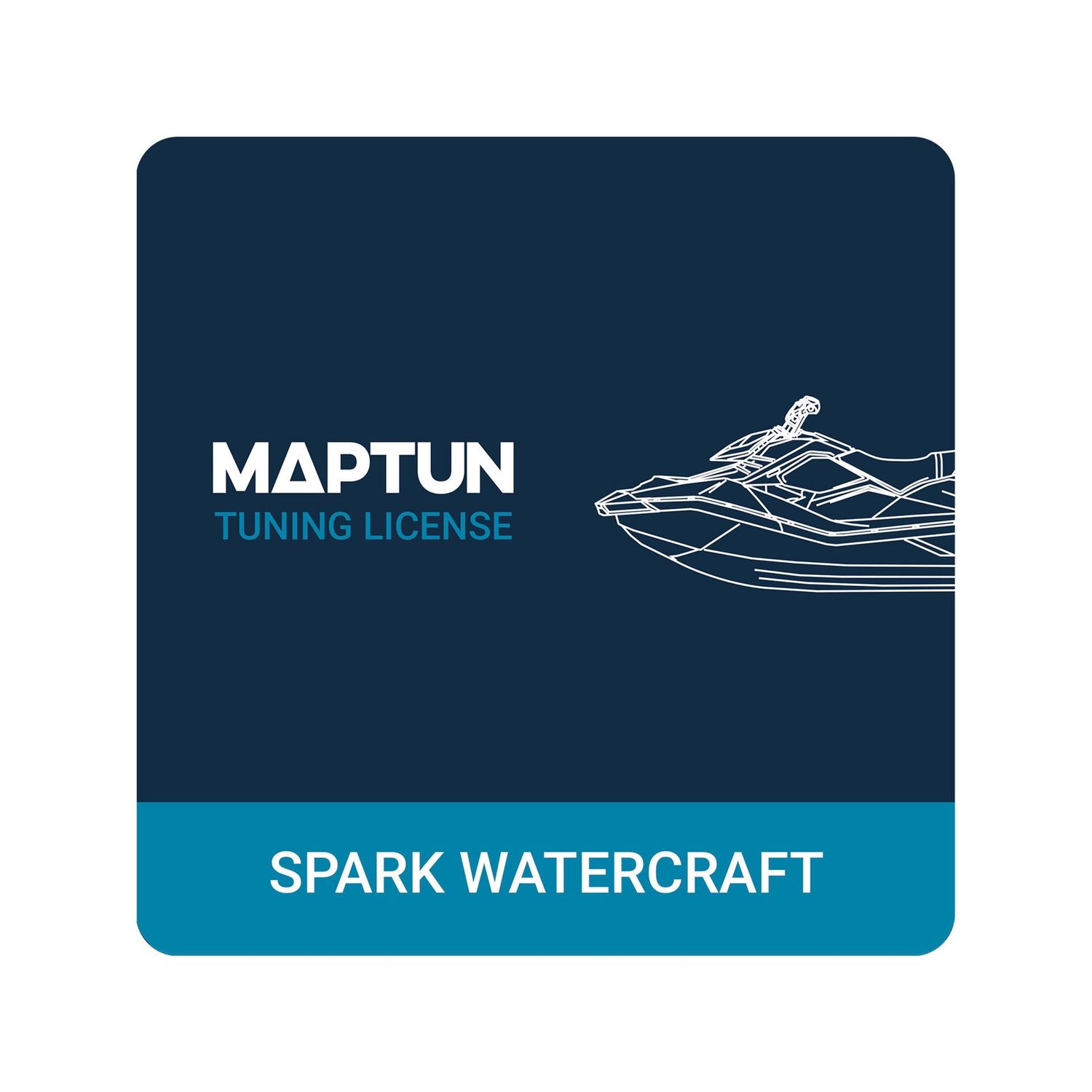 Maptun Watercraft Licenses, Option: Tuning License (Sea-Doo Spark)