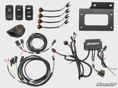 Superatv Kawasaki Teryx KRX 1000 Deluxe Plug &amp; Play Turn Signal Kit