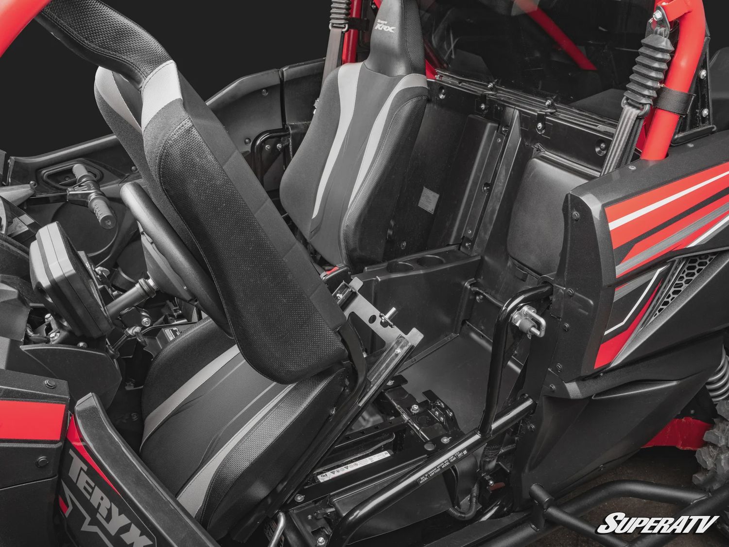 Superatv Kawasaki Teryx KRX 1000 Flip-Up Seat Base
