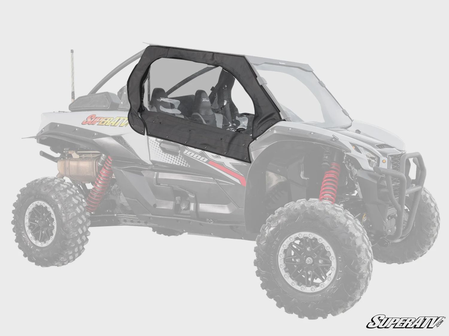 Superatv Kawasaki Teryx KRX 1000 Primal Soft Cab Enclosure Upper Doors