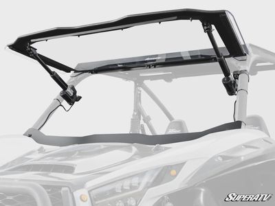 Superatv Kawasaki Teryx KRX 1000 MaxDrive Power Flip Windshield