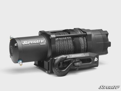 Superatv 6000 Lb. UTV/ATV Winch (With Wireless Remote &amp; Synthetic Rope)
