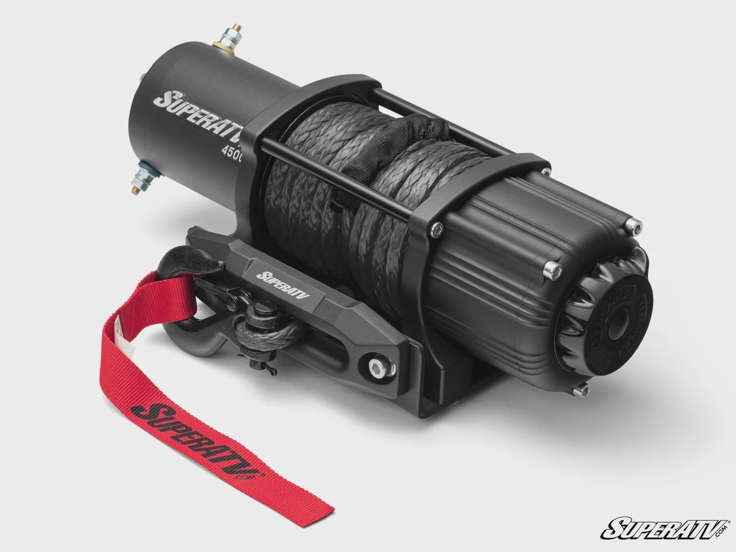 Superatv 4500 Lb. UTV/ATV Winch (With Wireless Remote &amp; Synthetic Rope)