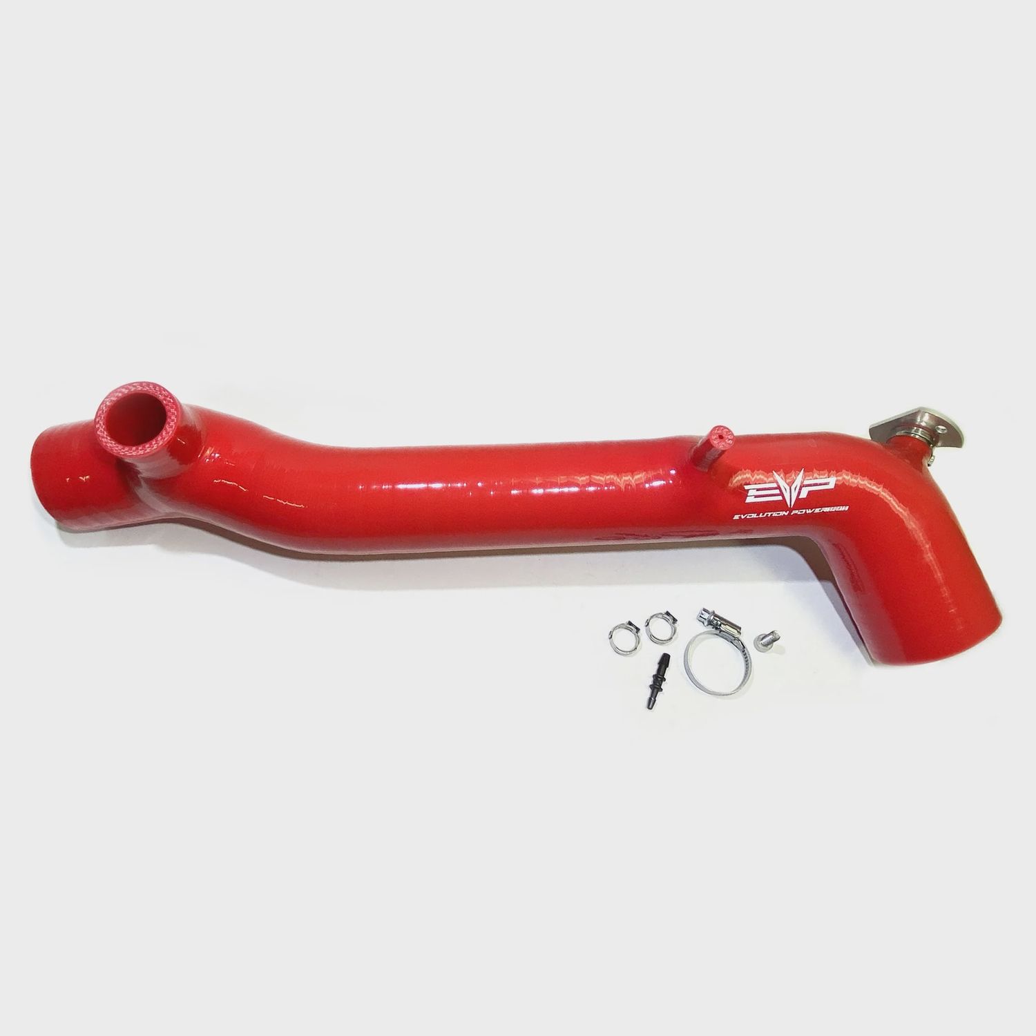 EVP 2016-2024 Polaris RZR XP Turbo, Pro XP &amp; Pro S/Turbo R Silicone Charge Tube, Colour: Red