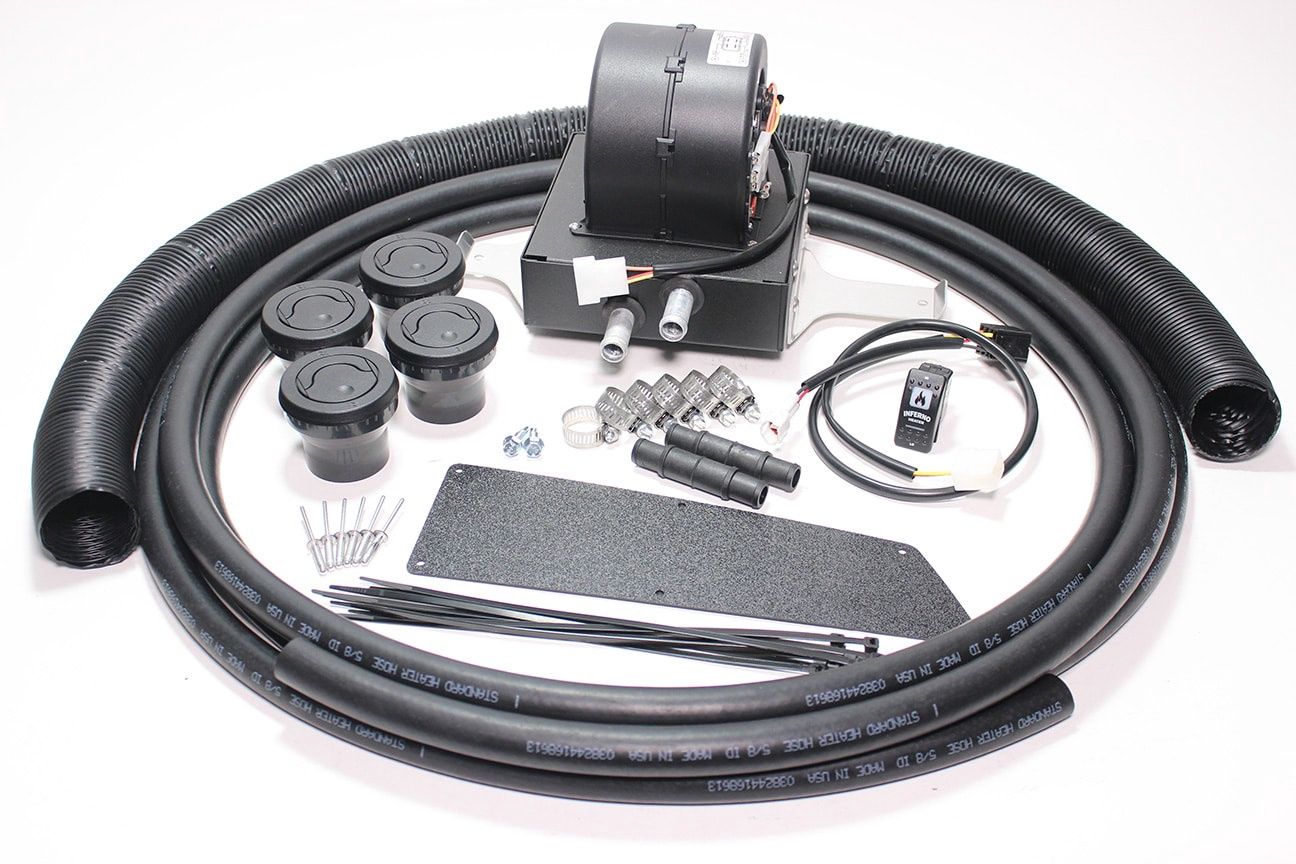 Inferno Cab Heater With Defrost For Factory Windshield Wiper Kit - Honda Talon (2019-Current)