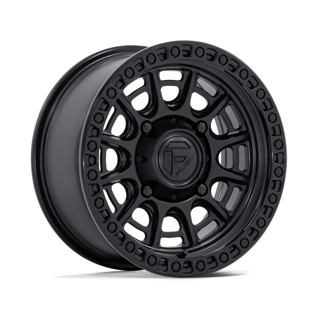 Fuel Cycle Wheel (Matte Black With Gloss Black Lip)