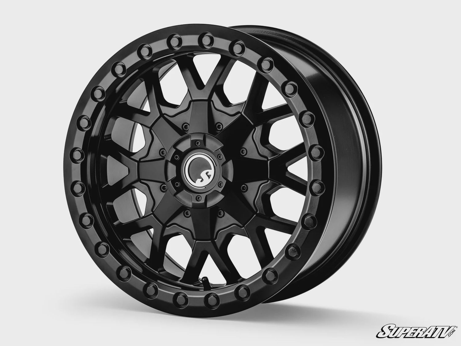 Superatv Madlock Beadlock Wheel (Satin Black)