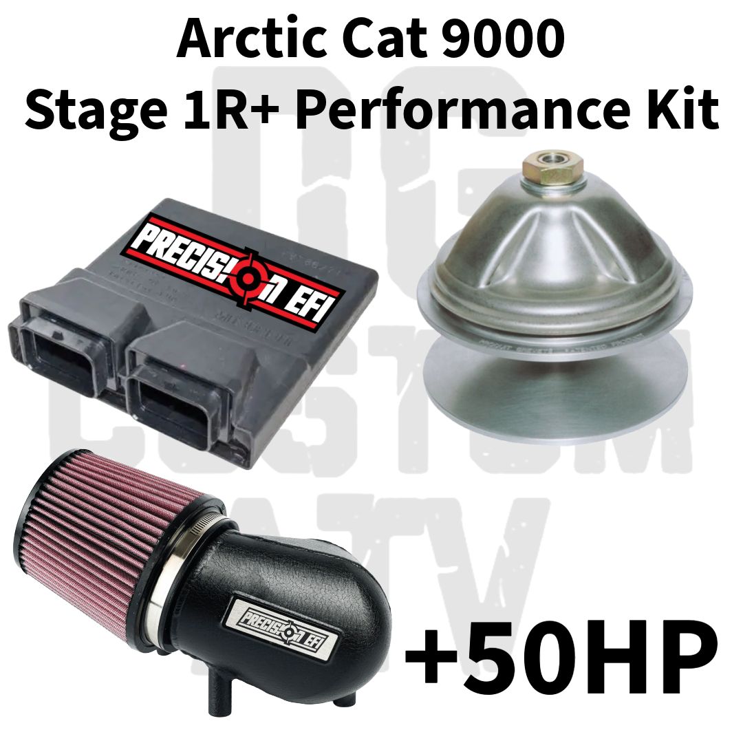DG Custom Atv Arctic Cat 9000 Stage 1R+ Performance Kit +50HP, WITH CLUTCH PULLER: No