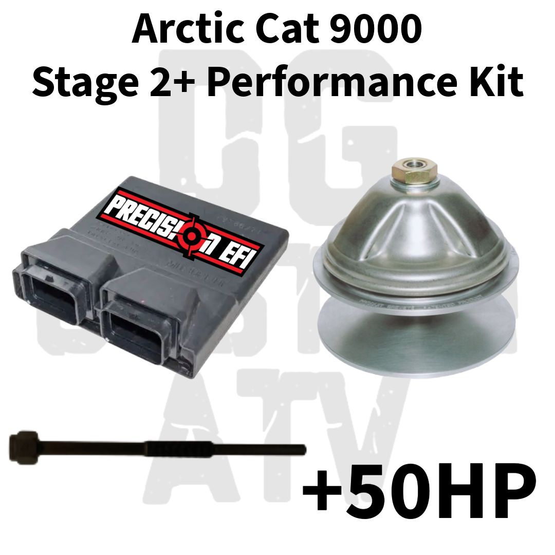 DG Custom Atv Arctic Cat 9000 Stage 2+ Performance Kit +50HP, Do you need a Exhaust?: No, I already have a 2.5&quot; exhaust, WITH CLUTCH PULLER: yes