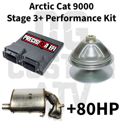DG Custom Atv Arctic Cat 9000 Stage 3+ Performance Kit +80HP