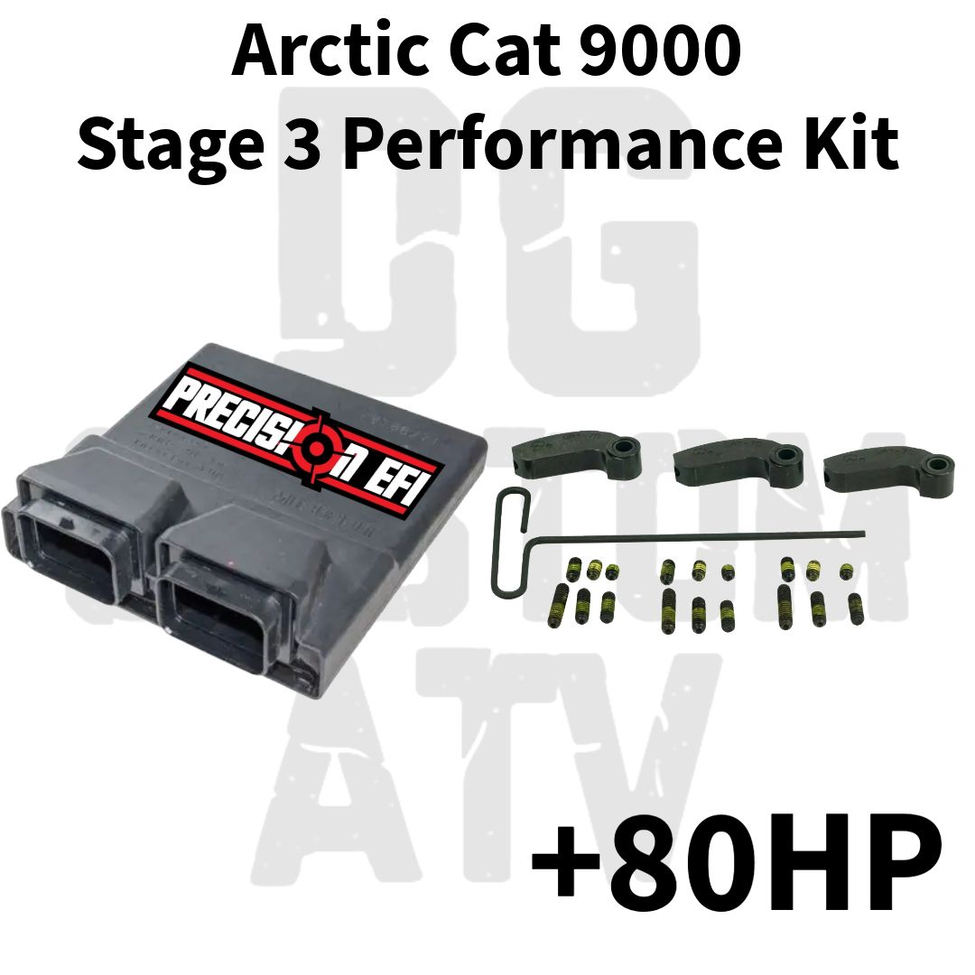 DG Custom Atv Arctic Cat 9000 Stage 3 Performance Kit +80HP, Do you need a Exhaust?: No, I already have a PEFI 2.5 exhaust, WITH CLUTCH PULLER: No